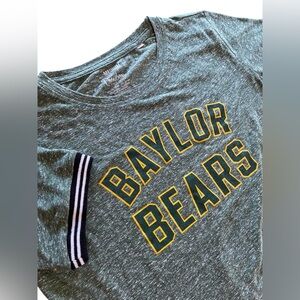 Baylor Bears Pressbox Cropped Tee Women’s M Green College Team Sports Retro